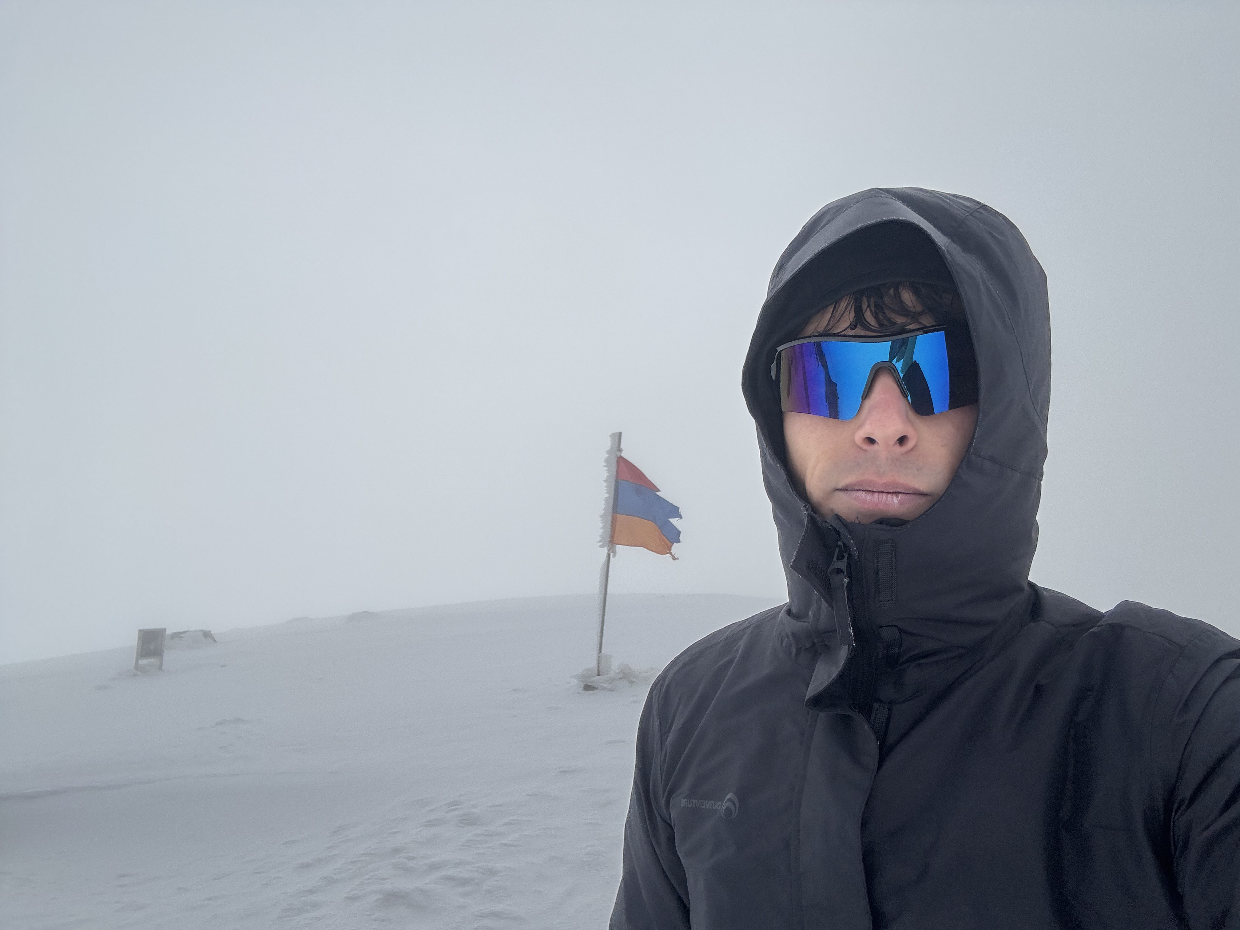 Aragats: Cold, Wind, Snow & Unexpected Encounters 🏔️❄️ 3
