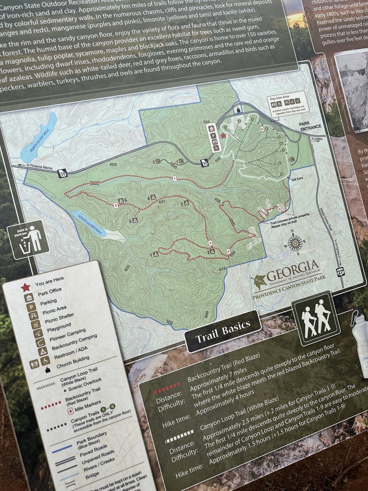 Providence Canyon State Park