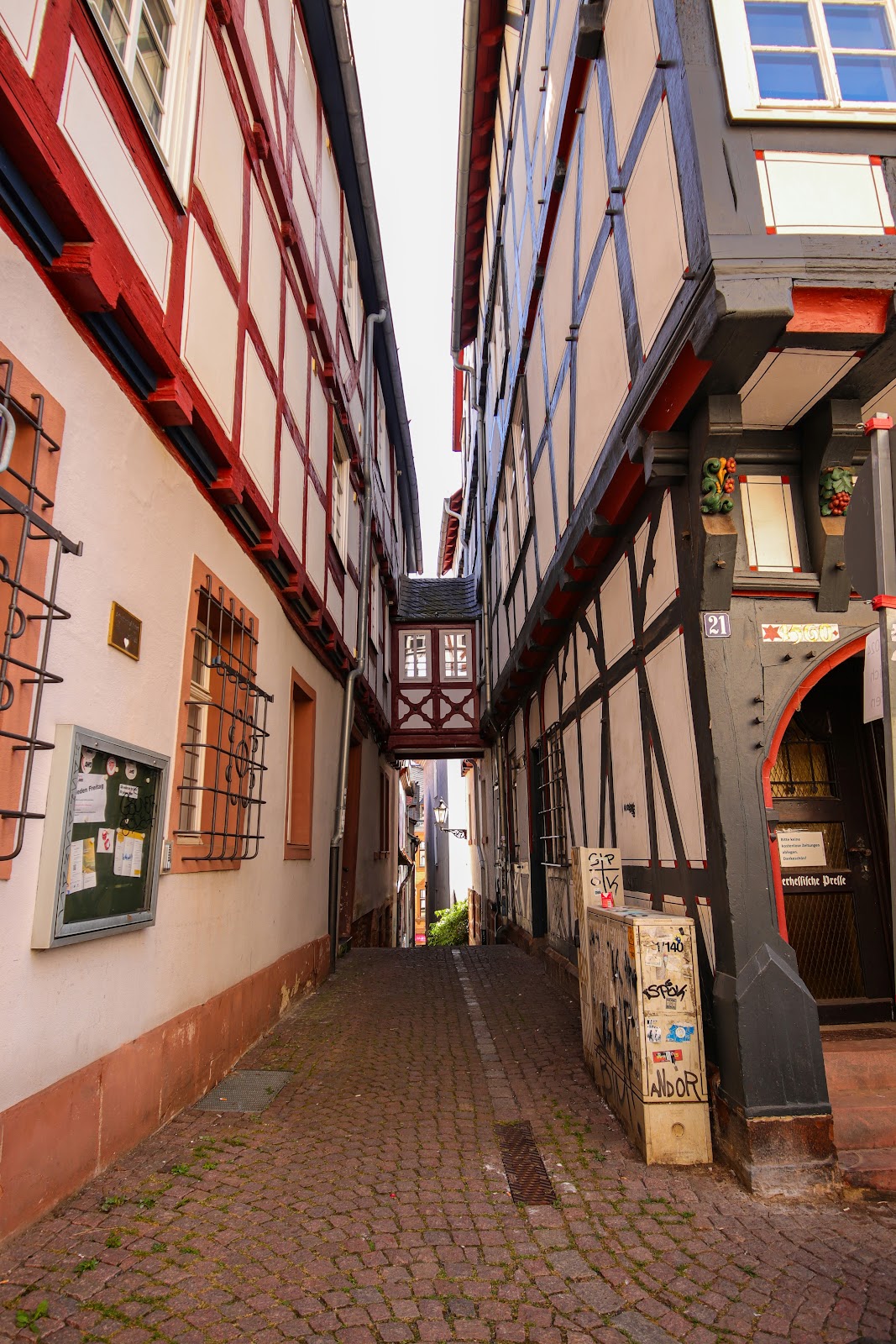 Marburg historic old town