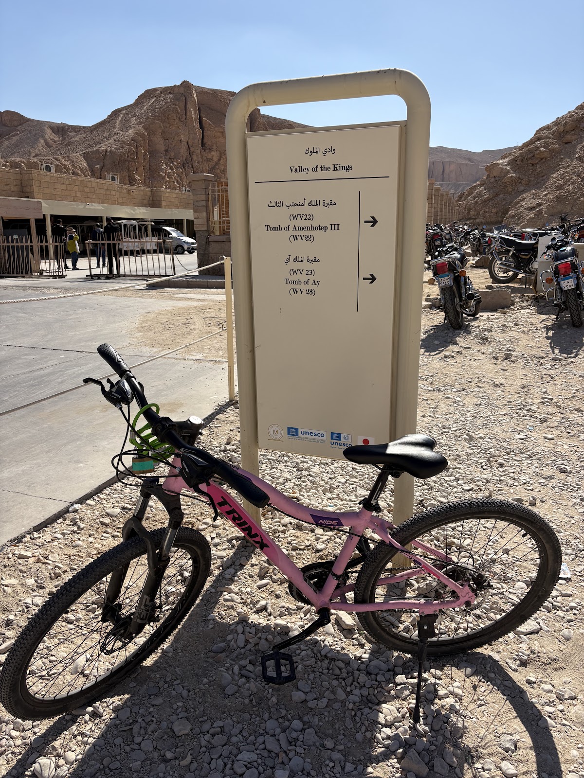 New bike rental . mamnun for the nile