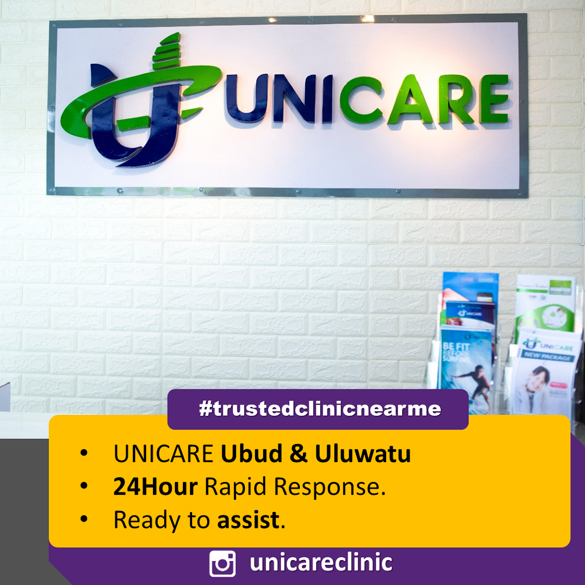 Unicare Clinic Ubud Bali | 24 Hours Medical Services