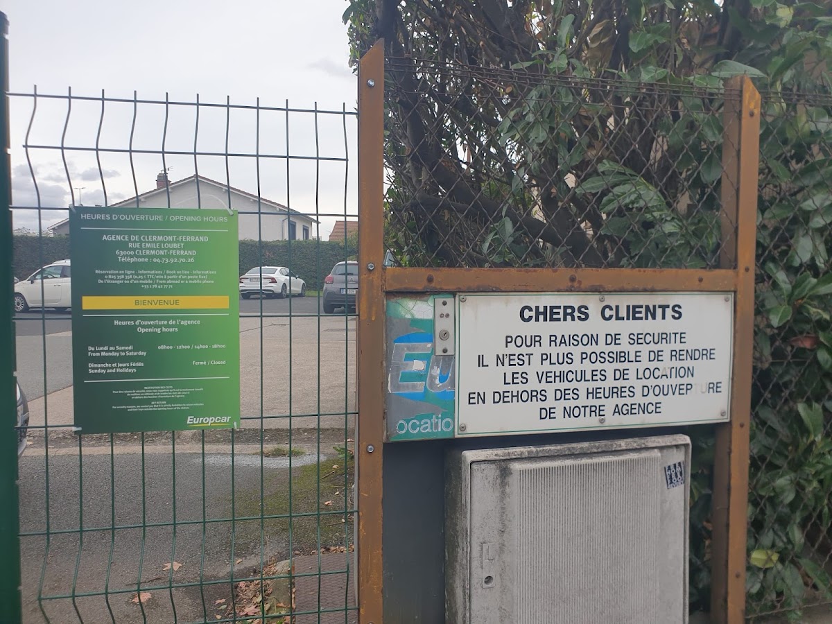 Europcar Clermont Ferrand