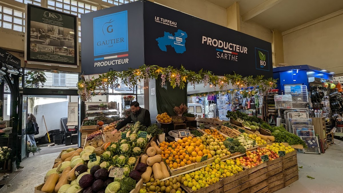 Marché couvert de Passy