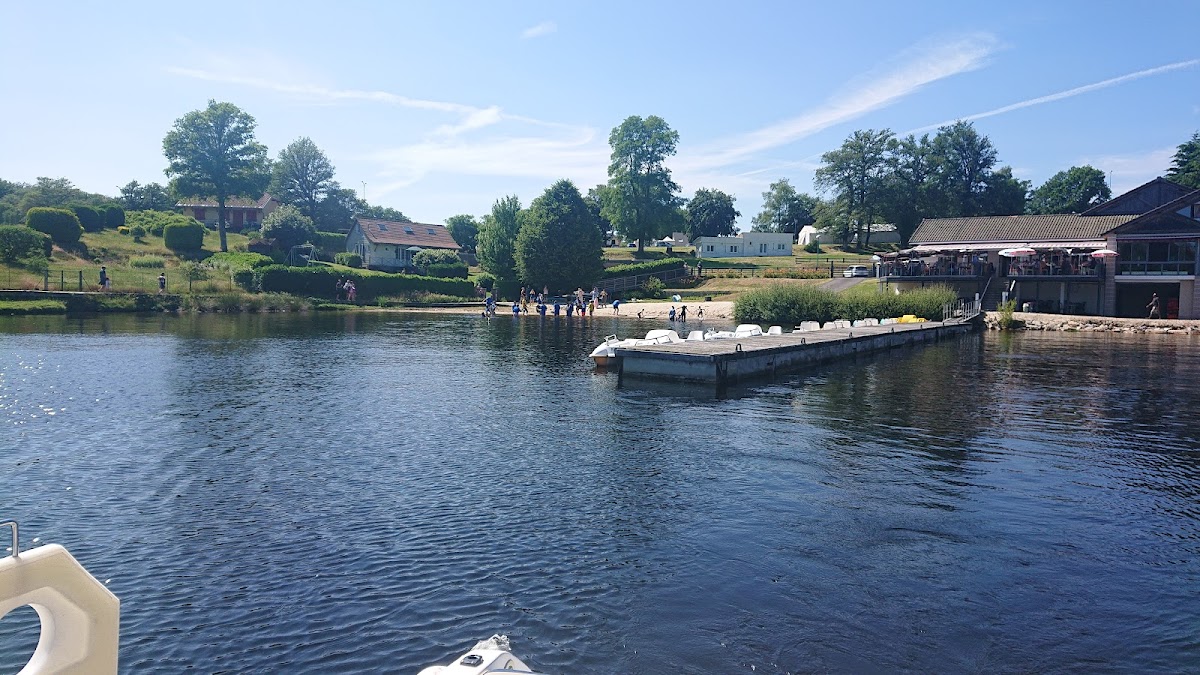 Lake Vassivière Beach