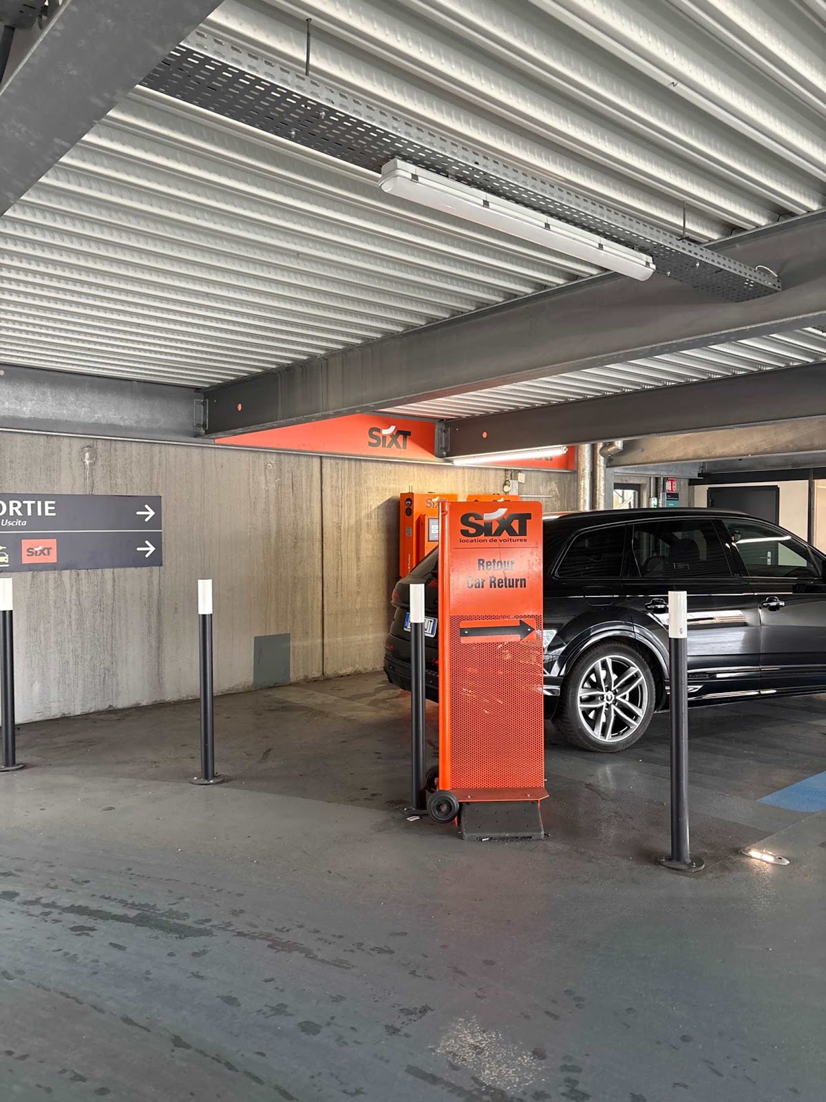 SIXT Rental Return Lyon Part Dieu