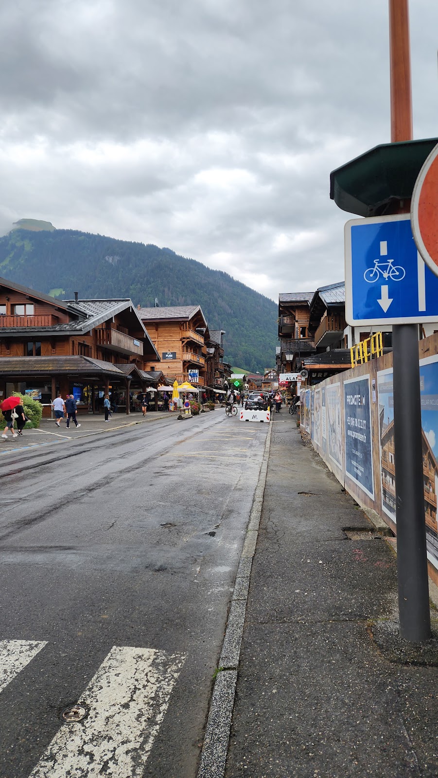 Village bus stop